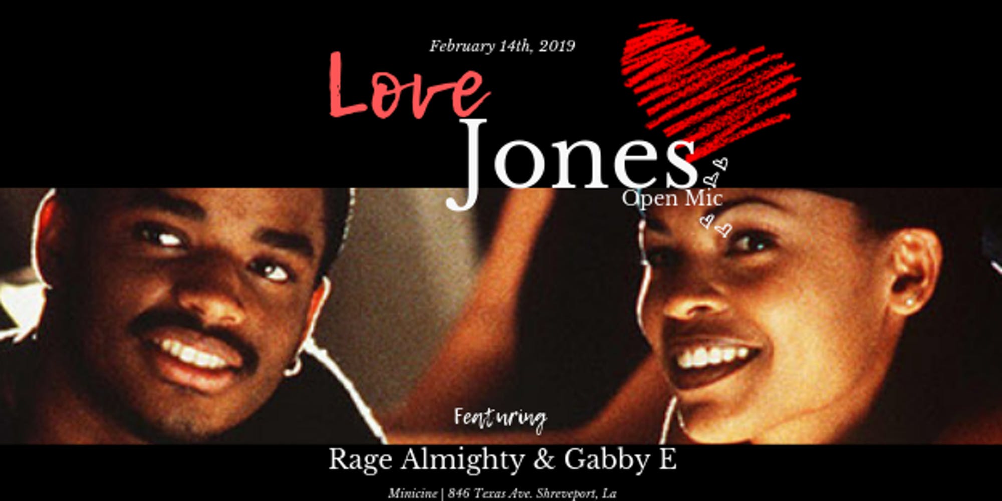 Poetry House | Love Jones Open Mic flyer
