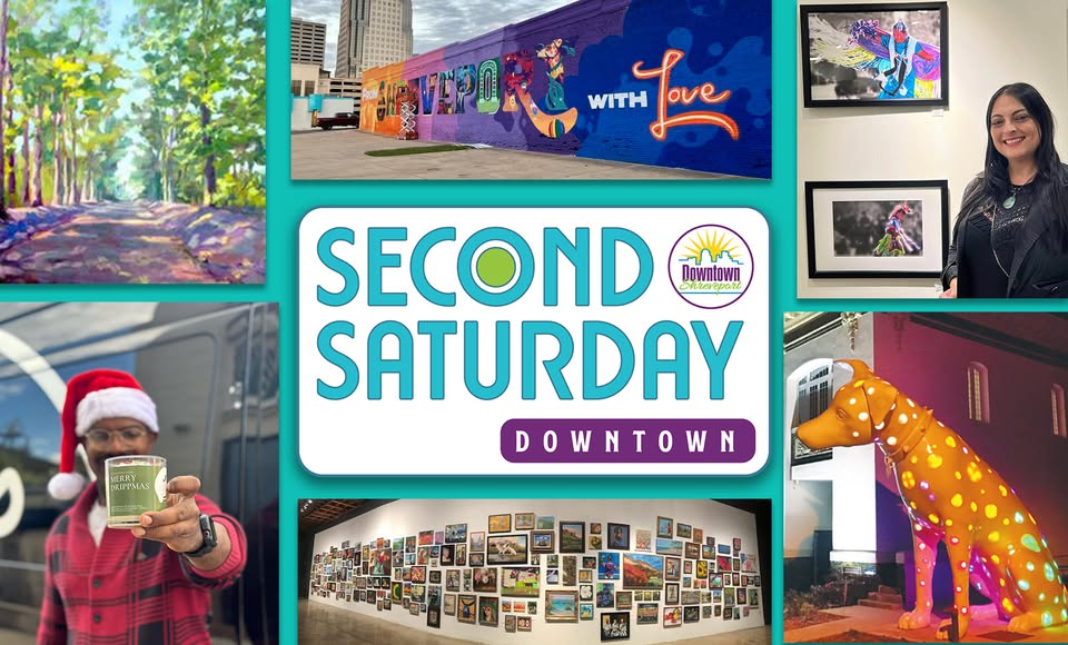 It's Second Saturday and all our fun art stops invite you to visit! 