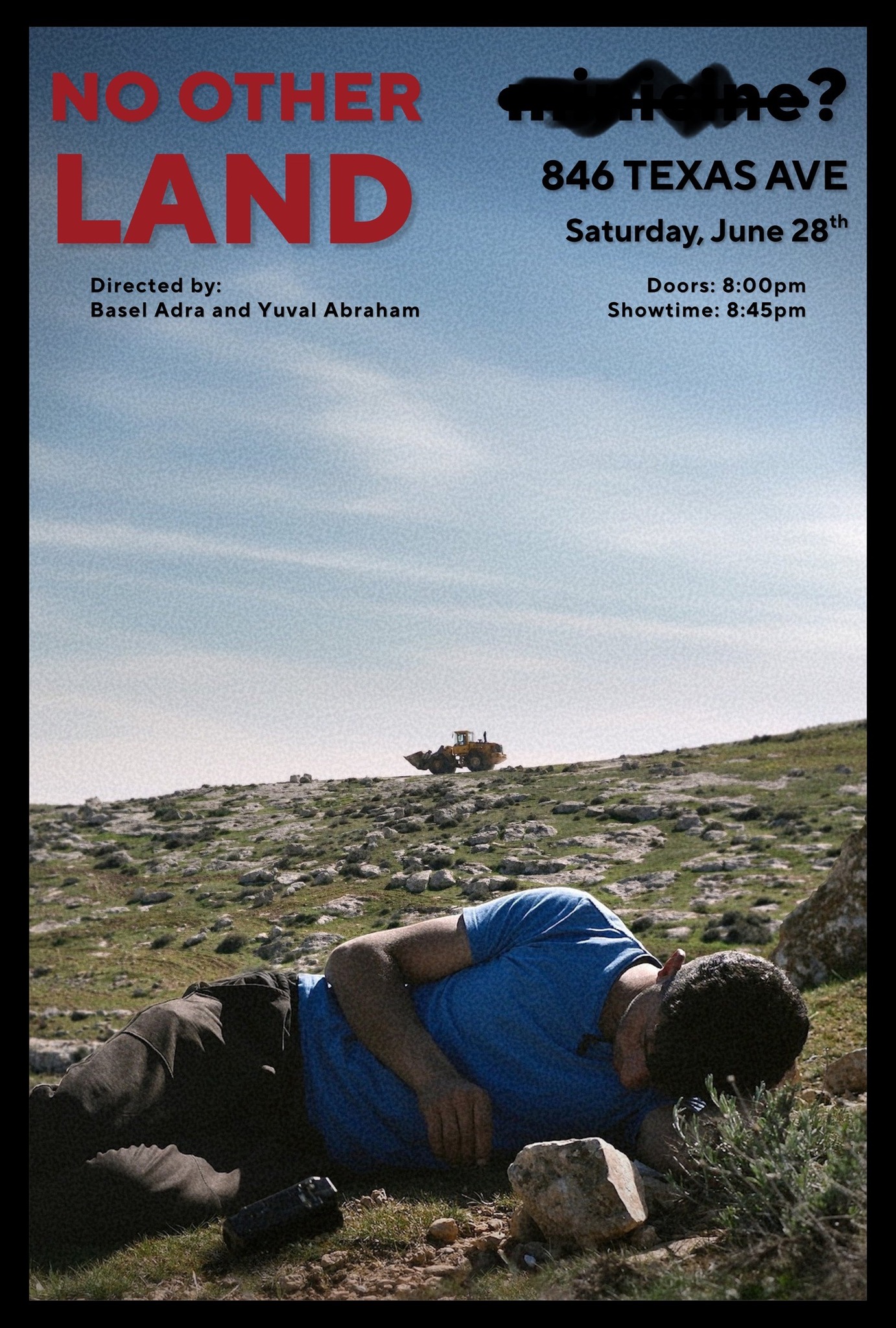 "NO OTHER LAND" film directed by Basel Adra & Yuval Abraham 
